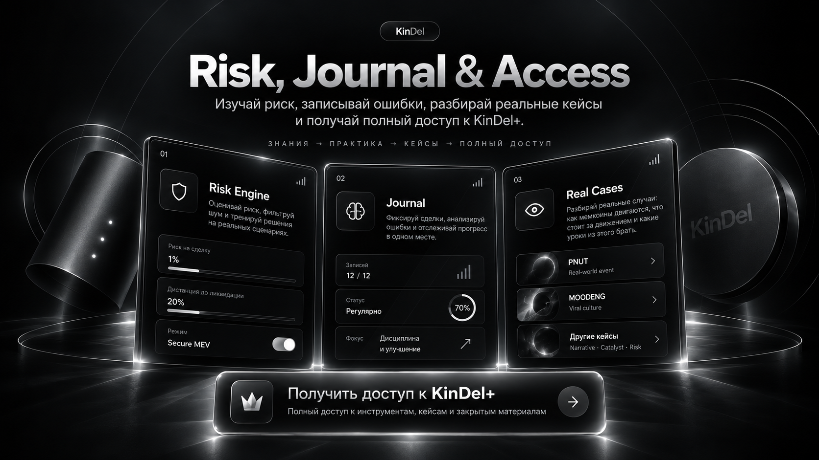 KinDel risk-journal-access — реальный экран программы